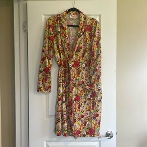 Bando Floral Lounge Robe